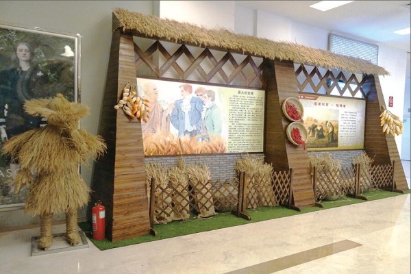 蘭山區(qū)和諧廣場·麥子熟了文化展