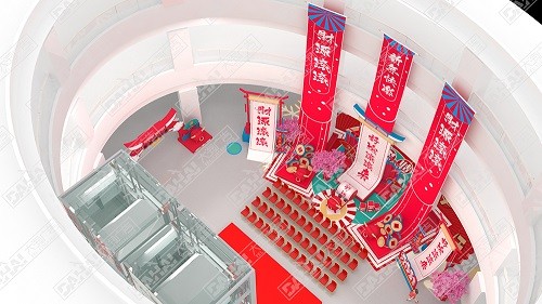 蘭山區(qū)寶麗·財(cái)富廣場(chǎng)2021春節(jié)美陳